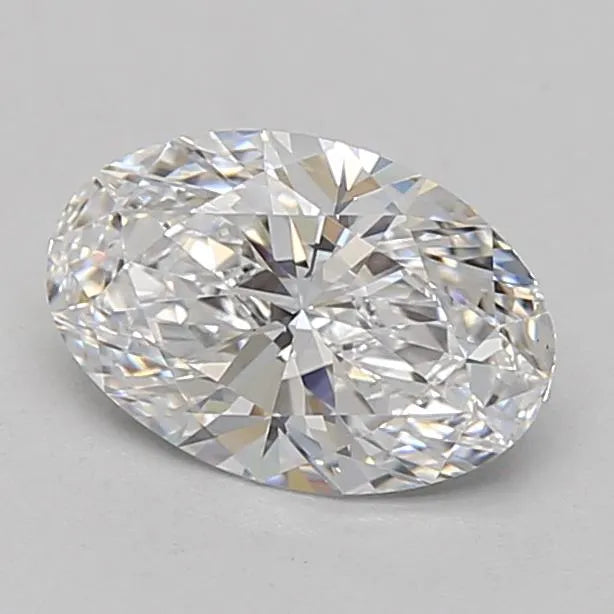 0.90ct Oval Lab Grown Diamond (Colour D, Clarity IF, Cut EX, IGI Certified)