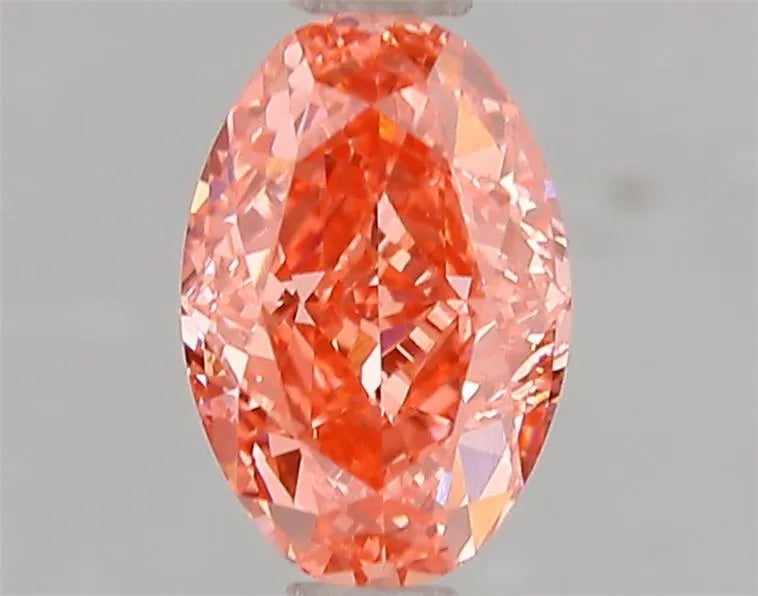 1.42ct Oval Lab Grown Diamond (Colour Fancy Vivid Pink, Clarity VS1, IGI Certified)