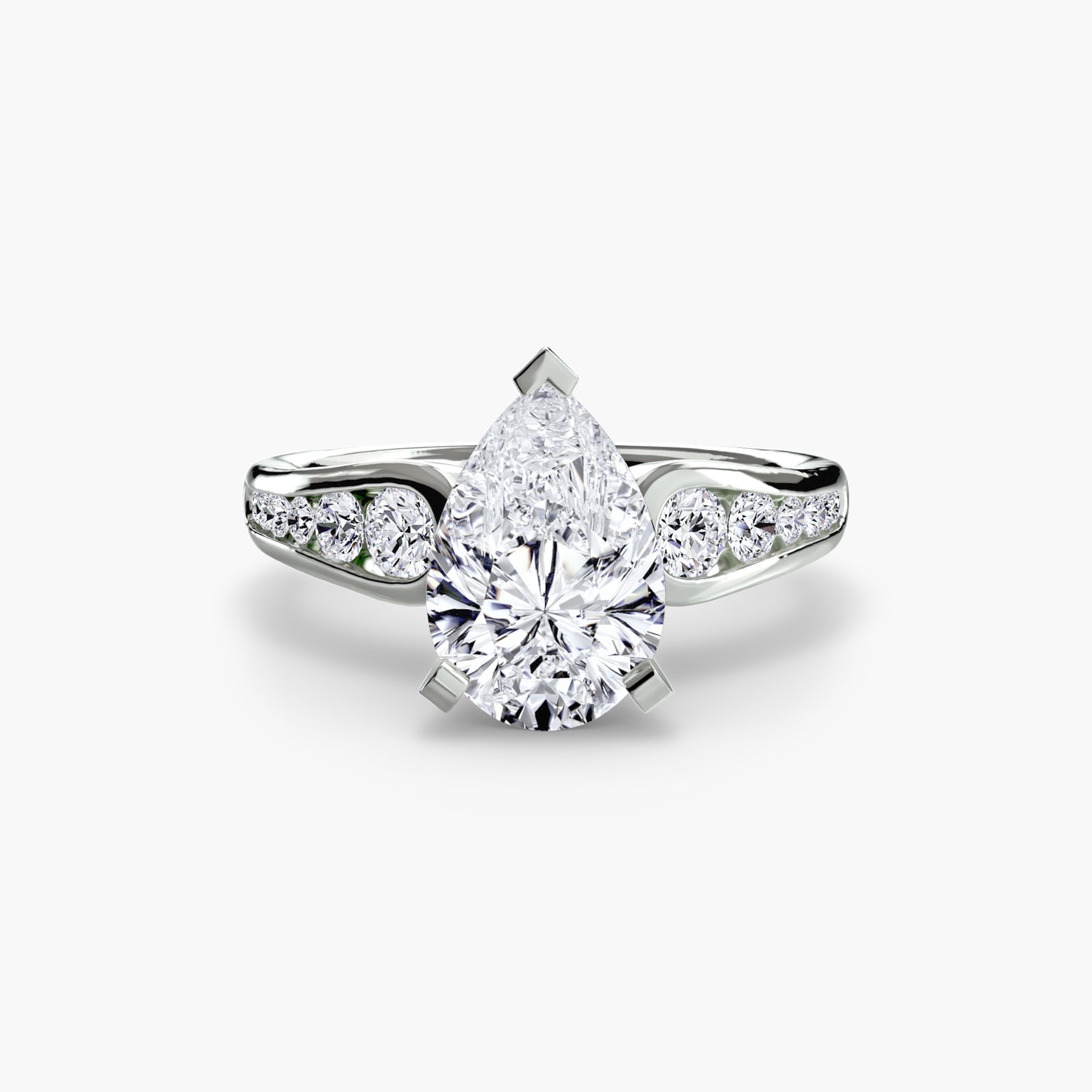 Solitaire with Pavé 2